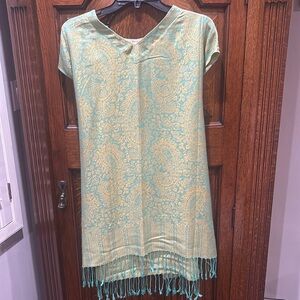 Pashmina Kimono One Size with Fringe